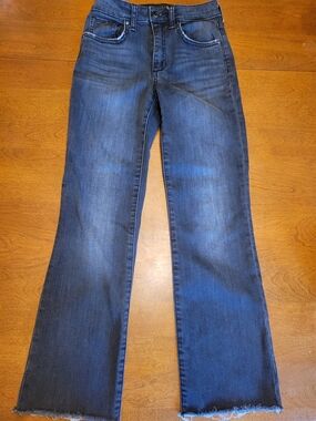 Joe's Jeans Vintage Gray Jeans with Frayed Hem | Size 23